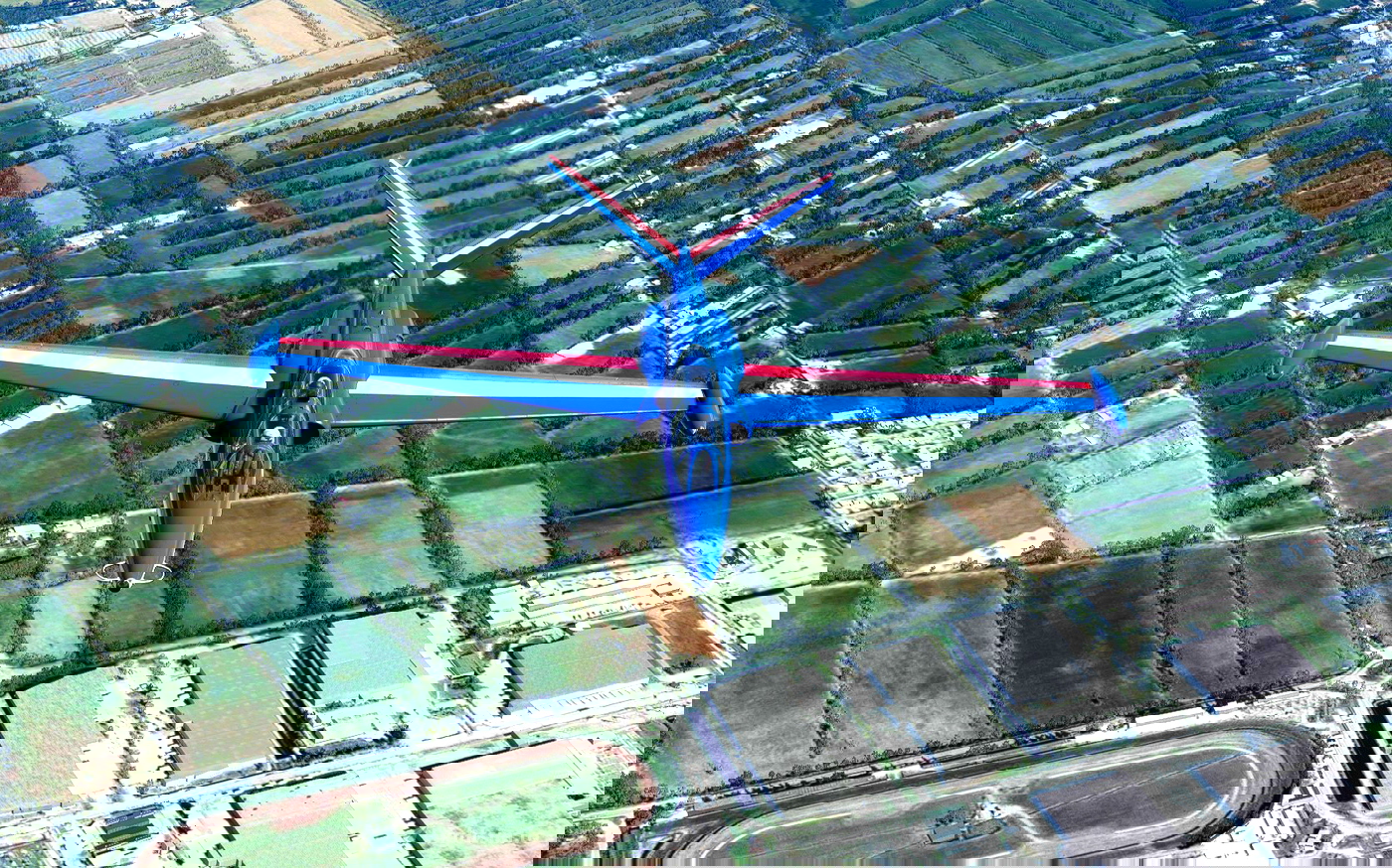 AzurPoly Fouga Magister Patrouille de France Blue livery para Microsoft Flight Simulator MSFS