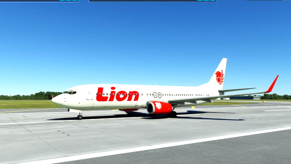 B73X Lion Air - for Microsoft Flight Simulator