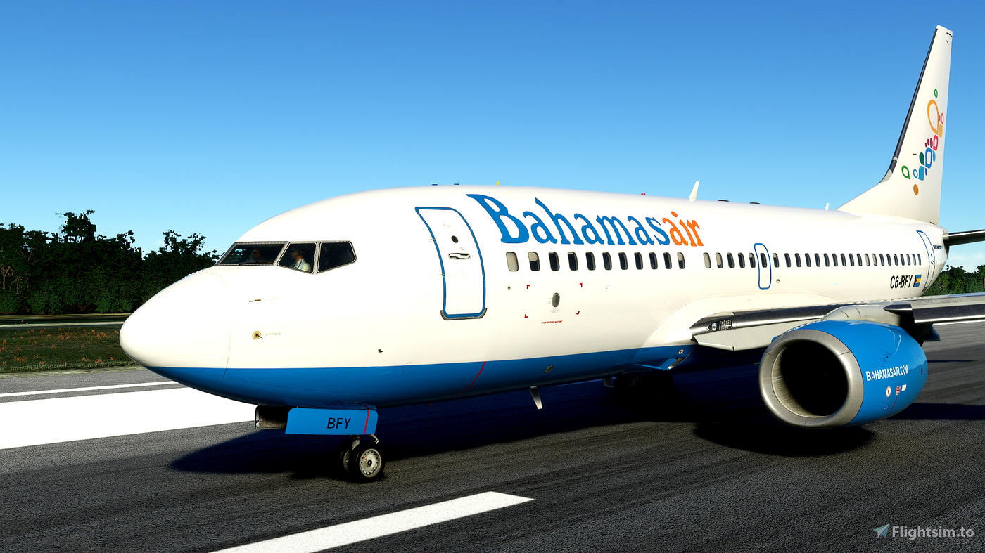 Bahamasair 737-700 fleet for Microsoft Flight Simulator | MSFS