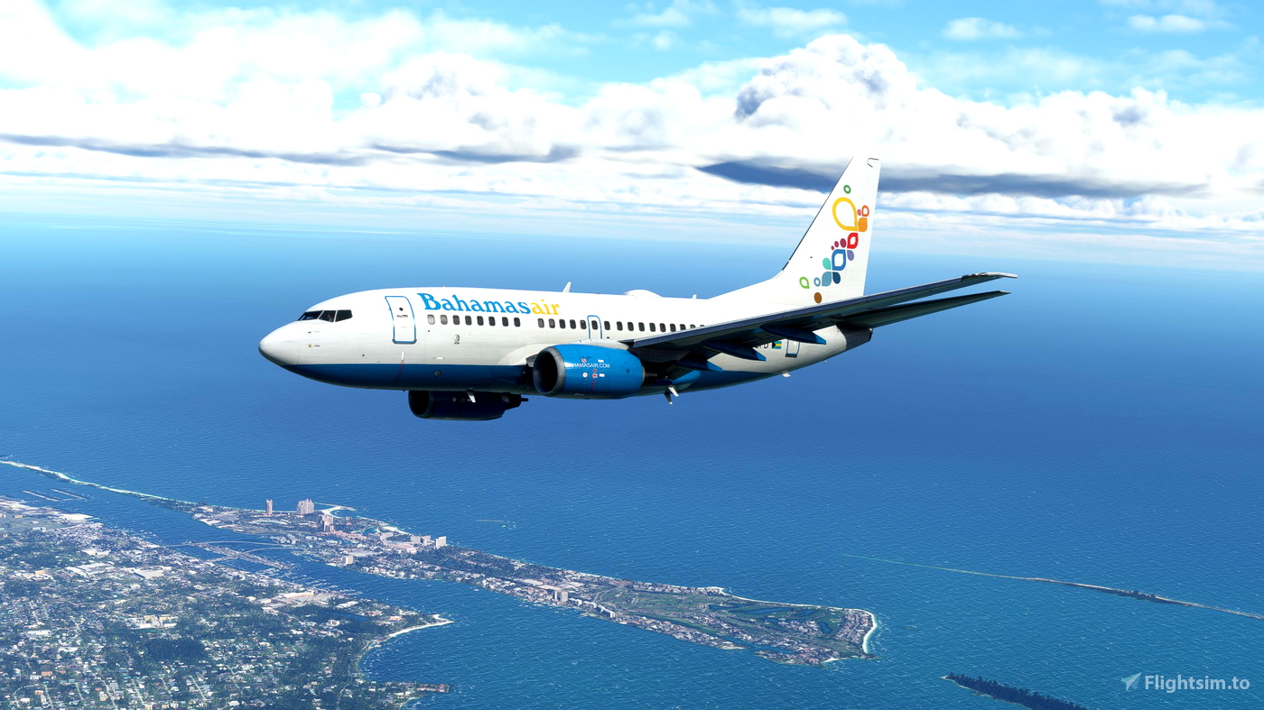 BahamasAir PMDG 737600 for Microsoft Flight Simulator MSFS