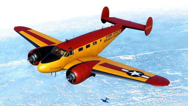Beechcraft C-45F Expeditor 44-86957 - for Microsoft Flight Simulator