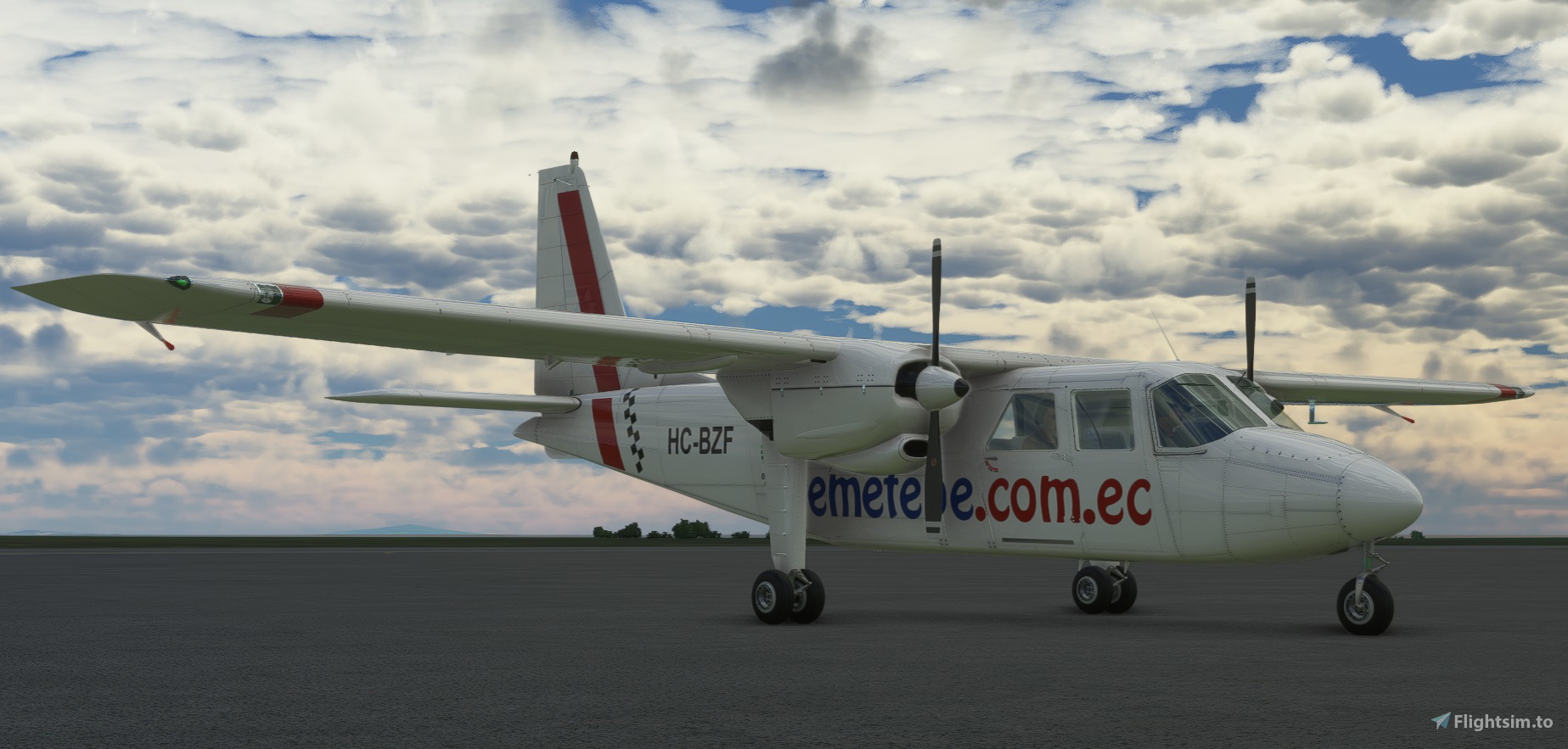 [BlackBox] EMETEBE Britten-Norman BN2 Islander V2 Voor Microsoft Flight ...