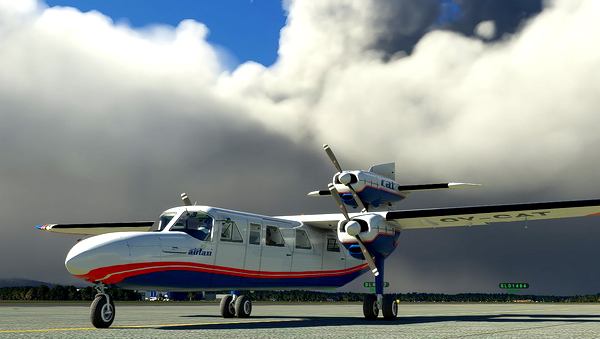 BN2-2A MK11 Trislander Copenhagen AirTaxi OY-CAT Fictitious livery request - for Microsoft Flight Simulator