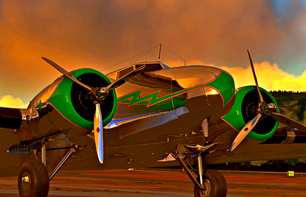 Boeing 247d Canadian Colonial Airways - for Microsoft Flight Simulator