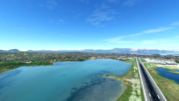 Corfu island watermasks - for Microsoft Flight Simulator