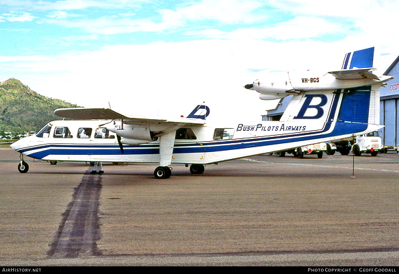 Bush Pilots Airways BN2 mk111-1 Trislander VH-BGS (Short Nose Version) - for Microsoft Flight Simulator