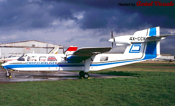 Canari Airlines 4X-CCK BN2 mk111-1 Trislander (Short Nose Version) repaint - for Microsoft Flight Simulator