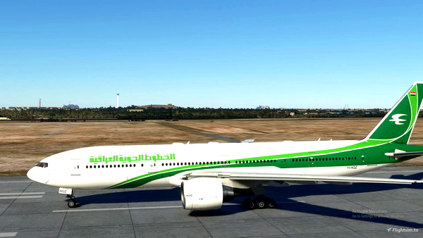 Captain Sim B777-200 Iraqi Airways - for Microsoft Flight Simulator