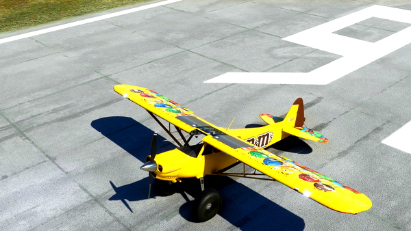 Carbonprop Xcub Tundra M&M Livery - for Microsoft Flight Simulator