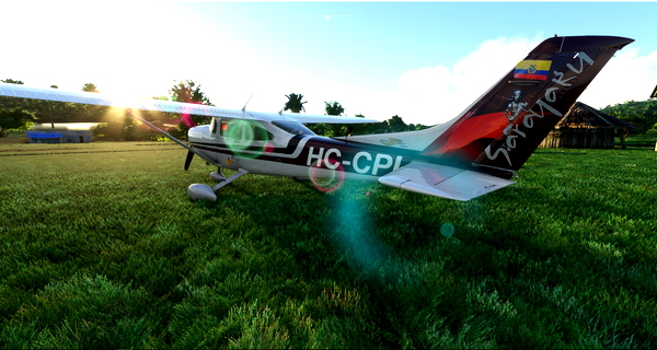 Cessna 182T Aero Sarayaku HC-CPL - for Microsoft Flight Simulator