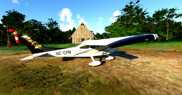 Cessna 182T Aerofor HC-CPN - for Microsoft Flight Simulator