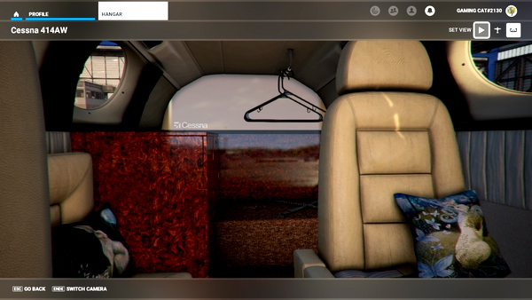 Cessna Chancellor bugfixes and interior upgrade - for Microsoft Flight Simulator