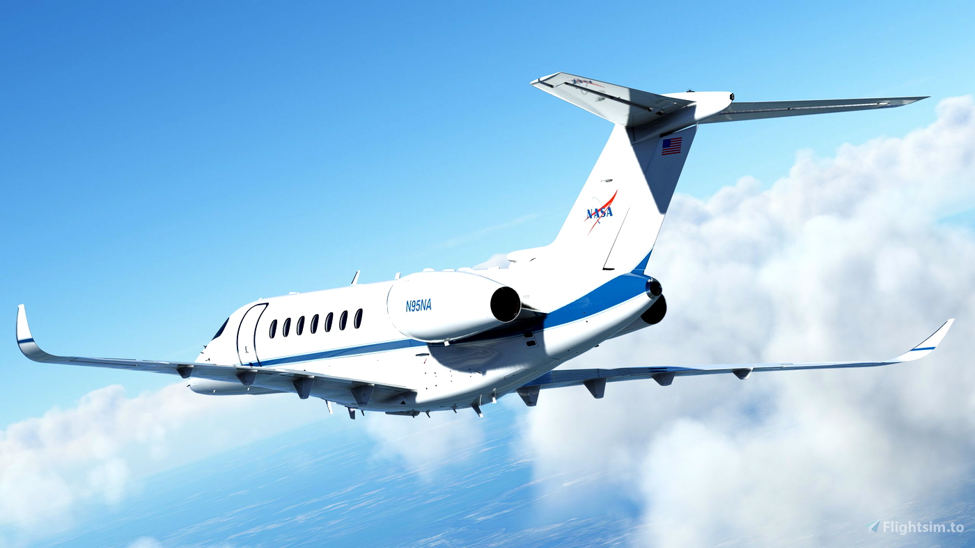 Cessna Citation Longitude N95na For Microsoft Flight Simulator 