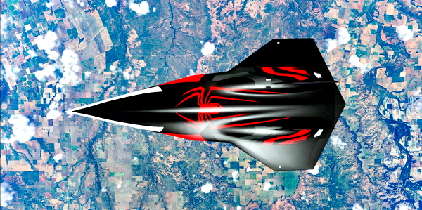CLI4D'S SPIDER DARKSTAR - for Microsoft Flight Simulator