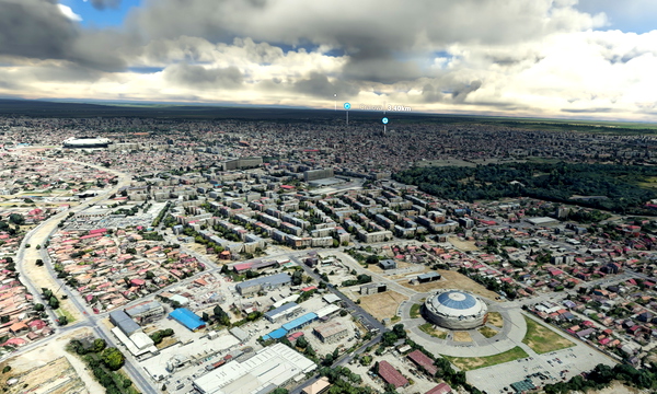 Craiova 2021 Photogrammetry Romania - for Microsoft Flight Simulator