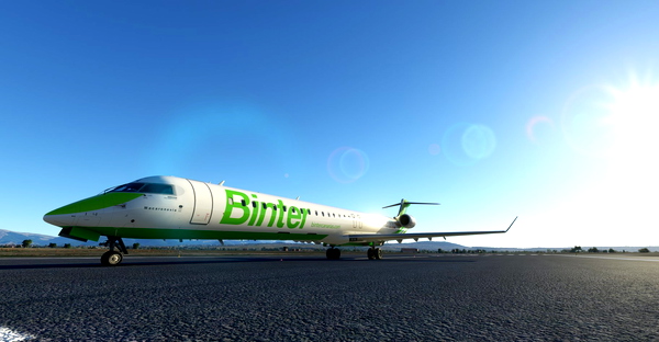 CRJ1000 BINTER CANARIAS - EC-MPA - HIGH QUALITY MSFS - for Microsoft Flight Simulator