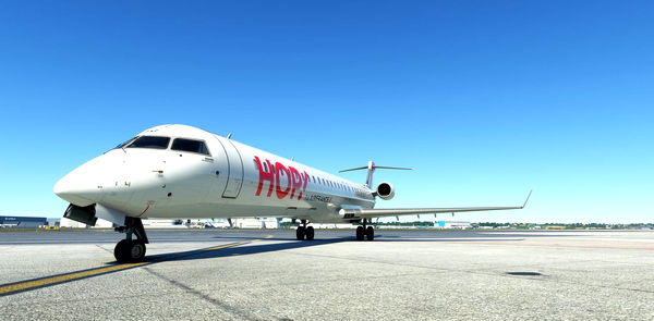 CRJ1000 HOP by Air France - F-HMLJ - HIGH QUALITY MSFS - for Microsoft Flight Simulator