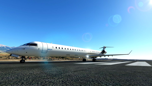 CRJ1000 MEDAVIA - 9H-LOJ HIGH QUALITY MSFS - for Microsoft Flight Simulator