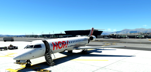 CRJ700 HOP by Air France - F-GRZE - HIGH QUALITY MSFS - for Microsoft Flight Simulator