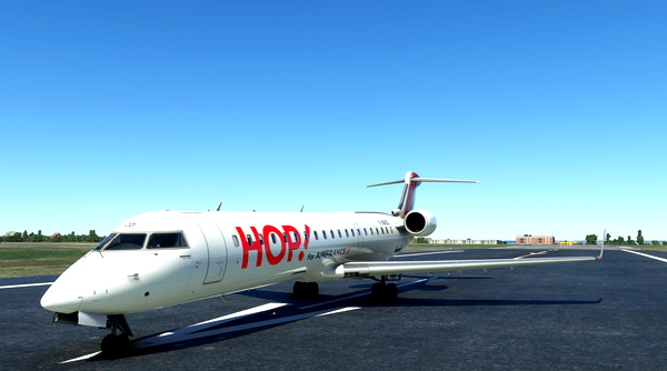 CRJ700 HOP by Air France - F-GRZO - HIGH QUALITY MSFS - for Microsoft Flight Simulator