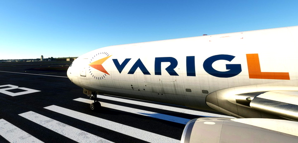 CS777F Varig Log New Colors - for Microsoft Flight Simulator