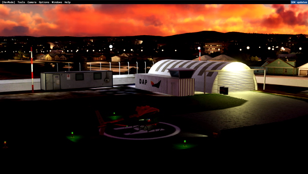 DAP Helicopters Helipad - SHDH - for Microsoft Flight Simulator