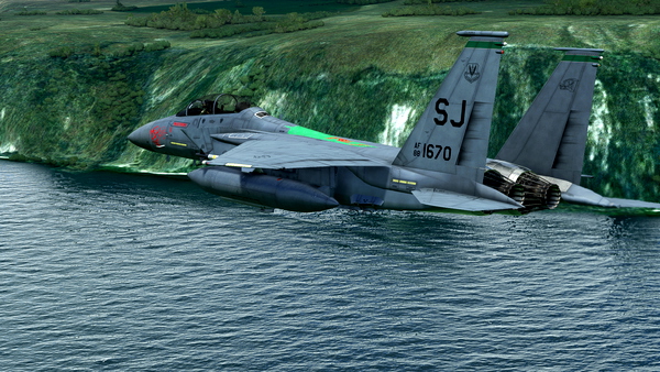 DC Designs F-15E 335FS 88-1670 - for Microsoft Flight Simulator