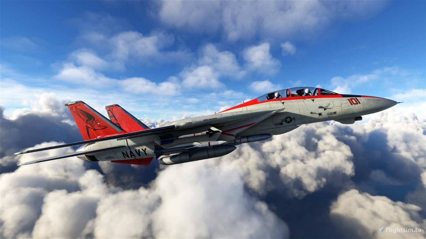Grim Reapers VF-101 F-4 Phantom for FSX