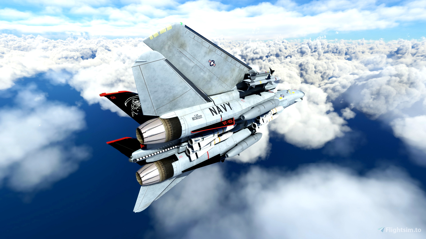 Grim Reapers VF-101 F-4 Phantom for FSX