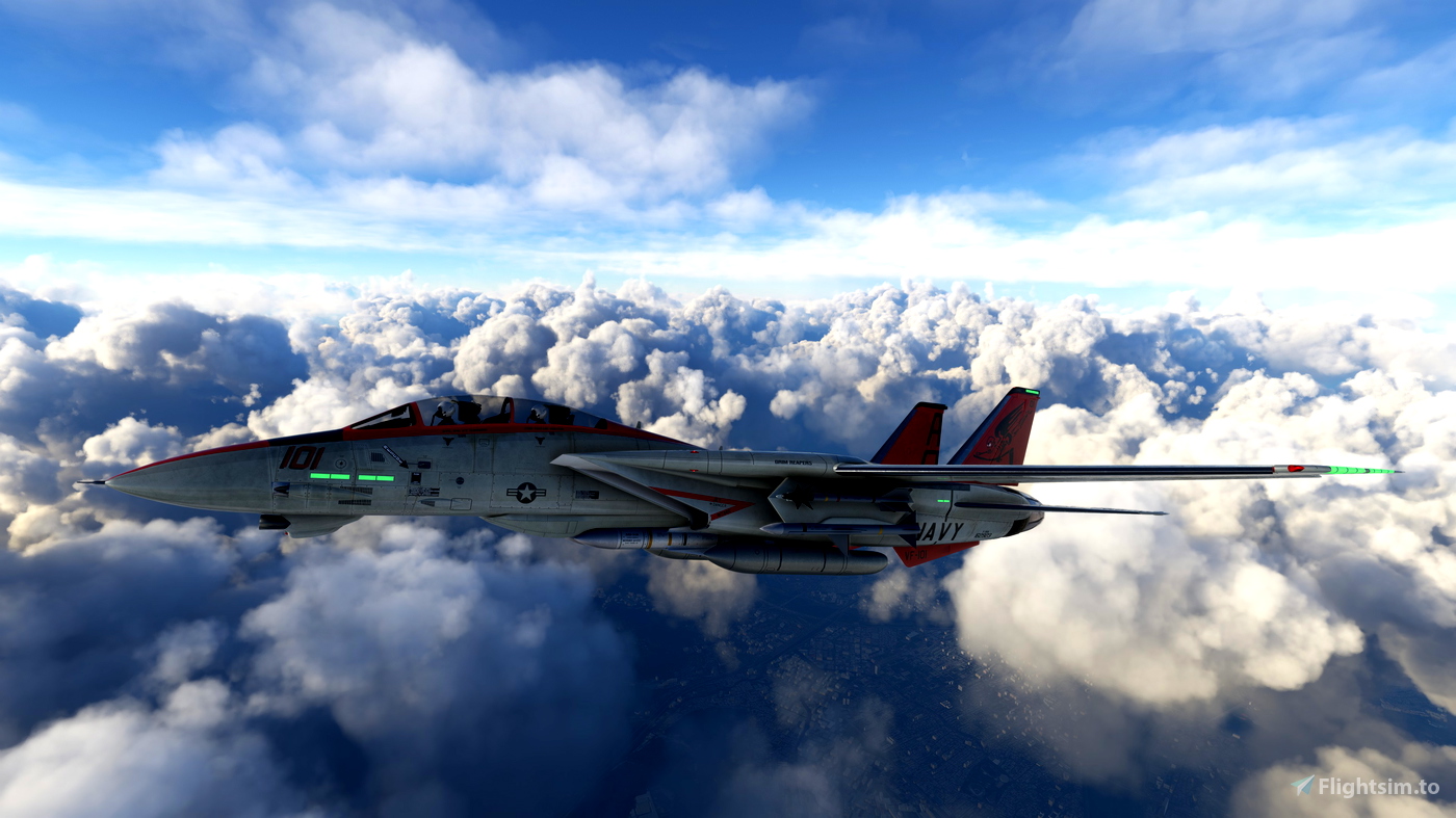 Grim Reapers VF-101 F-4 Phantom for FSX