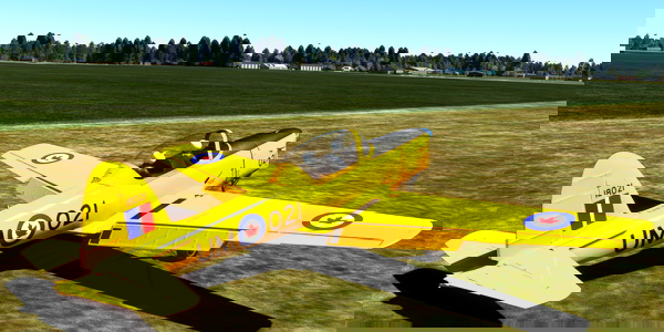 DHC-1 Chipmunk RCAF 18021 - for Microsoft Flight Simulator