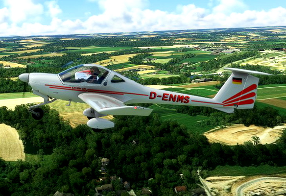 Diamond DV20 D-ENMS - for Microsoft Flight Simulator