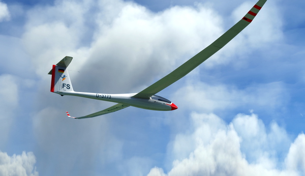 Discus 2C Free VFR-Flightsimmmer - for Microsoft Flight Simulator