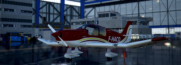 DR400 140B F-HACO Club Colmar ! - for Microsoft Flight Simulator