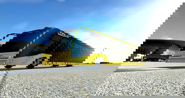 Driveable Airport Bus - Cobus 3000 - for Microsoft Flight Simulator