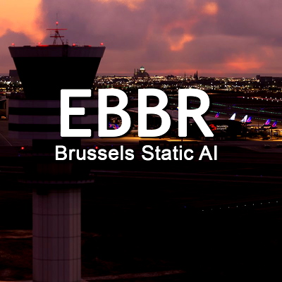EBBR Brussels enhanced (AIG Static) - for Microsoft Flight Simulator