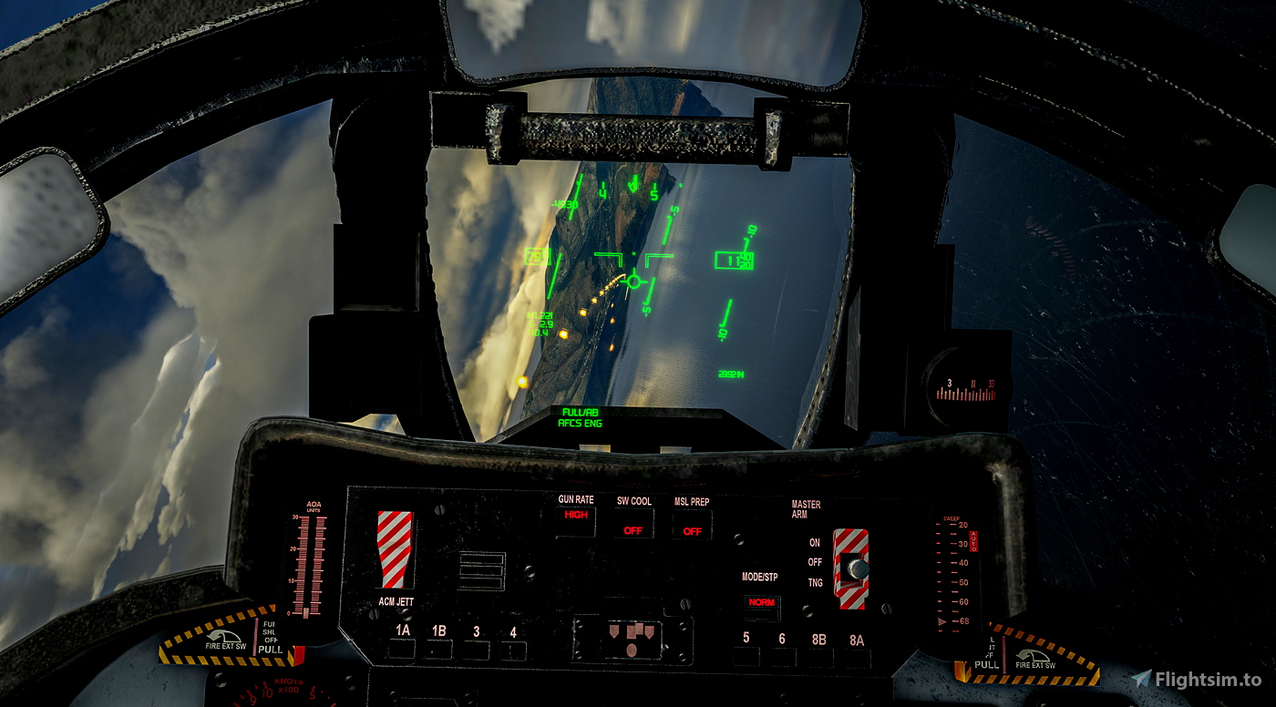 Mission 6 Long Night Lighting Mod v1.1 addon - Ace Combat 7