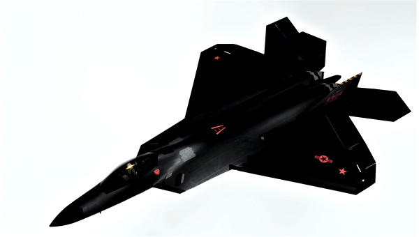 F-22A 64th Aggressor Squadron - Wraith - (skin for Top Mach Studios payware) - for Microsoft Flight Simulator
