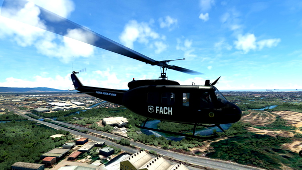 FACH H-76-Fuerza Aérea de Chile - for Microsoft Flight Simulator