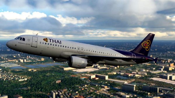 Fenix Airbus A320 Thai Airways | 4K - for Microsoft Flight Simulator