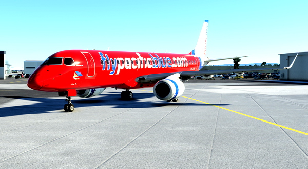Fly Pacific Blue VH-ZPN E190AR - for Microsoft Flight Simulator