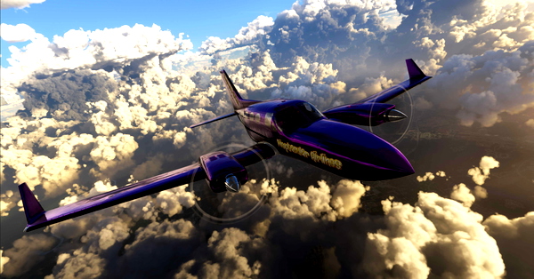 Flysimware Cessna 414AW Pimptacular Airlines - for Microsoft Flight Simulator