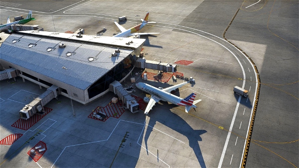 KFAT - Fresno Yosemite International Airport Microsoft Flight Simulator