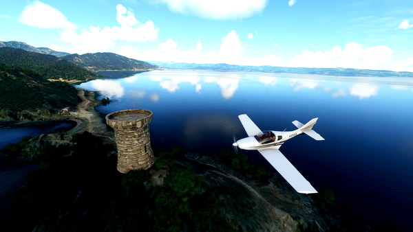 Genoese towers - Lighthouses - Corsica - for Microsoft Flight Simulator