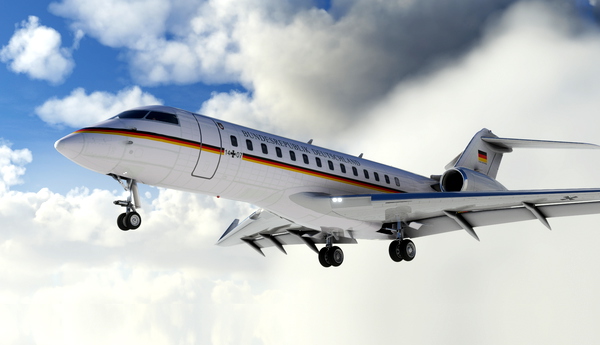 Global 6000 Luftwaffe 14+07 - for Microsoft Flight Simulator