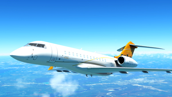 Global 6000 N182GX 8K HIGH DEFINITION DETAILS Repaint of Bombardier Global 6000/E11A - for Microsoft Flight Simulator
