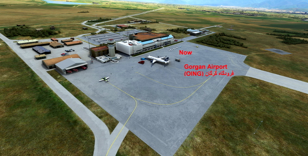 Gorgan airport ( OING) فرودگاه گرگان - for Microsoft Flight Simulator