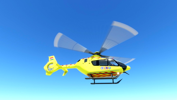 H135, Hungarian Air Ambulance, HA-HBO - for Microsoft Flight Simulator