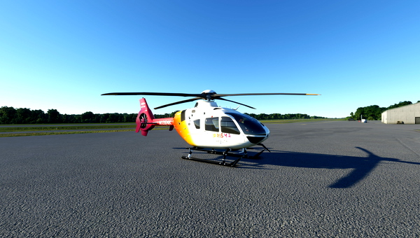 H135 Prisma Health Livery (SC Lifenet 10) - for Microsoft Flight Simulator