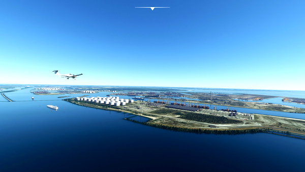Harbour of Rotterdam - for Microsoft Flight Simulator